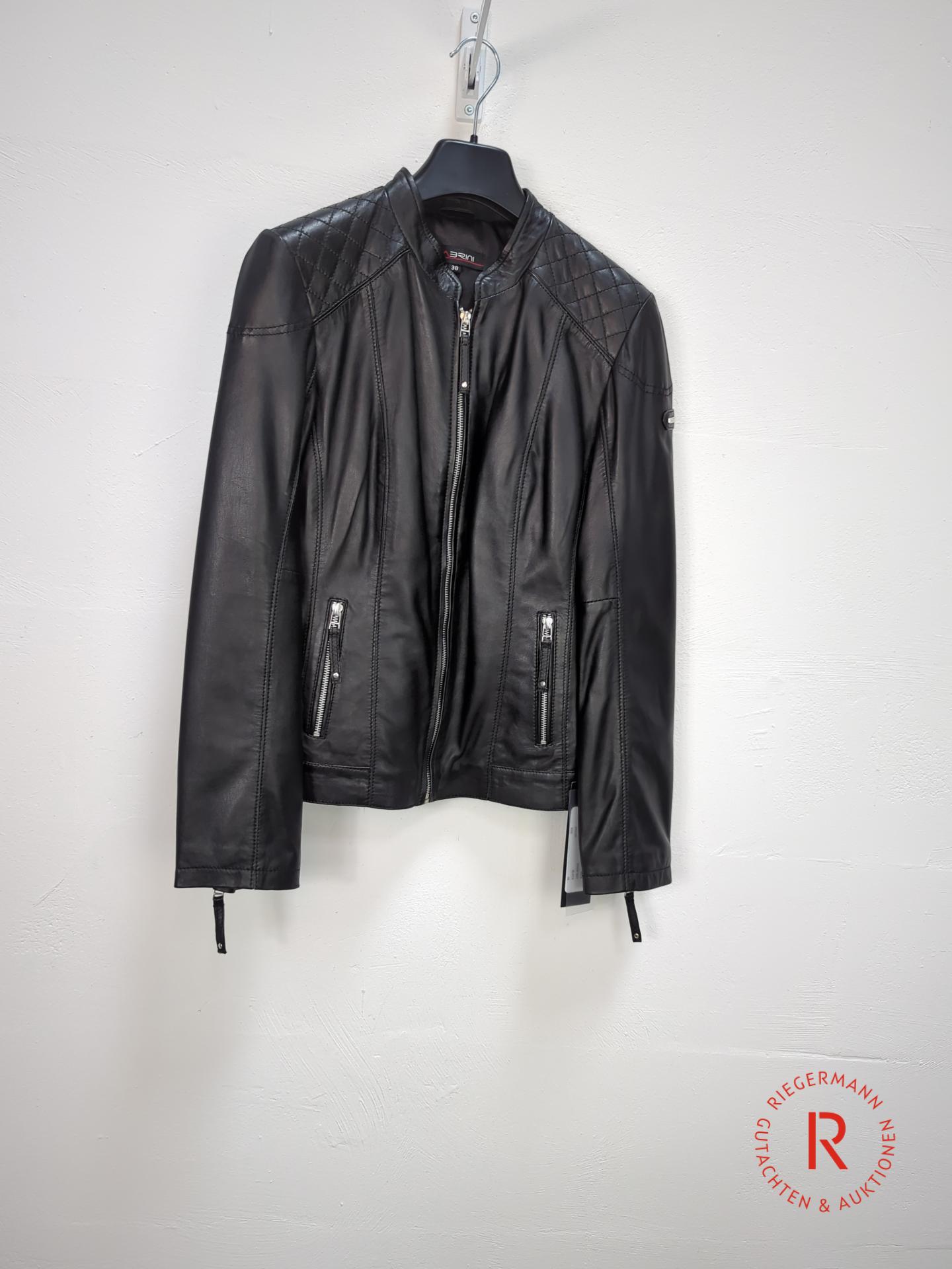 DAMEN LEDERJACKE GRÖSSE 38
